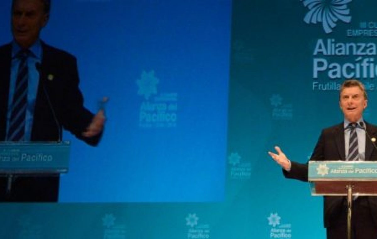 Macri empuja el Mercosur hacia el Pacífico