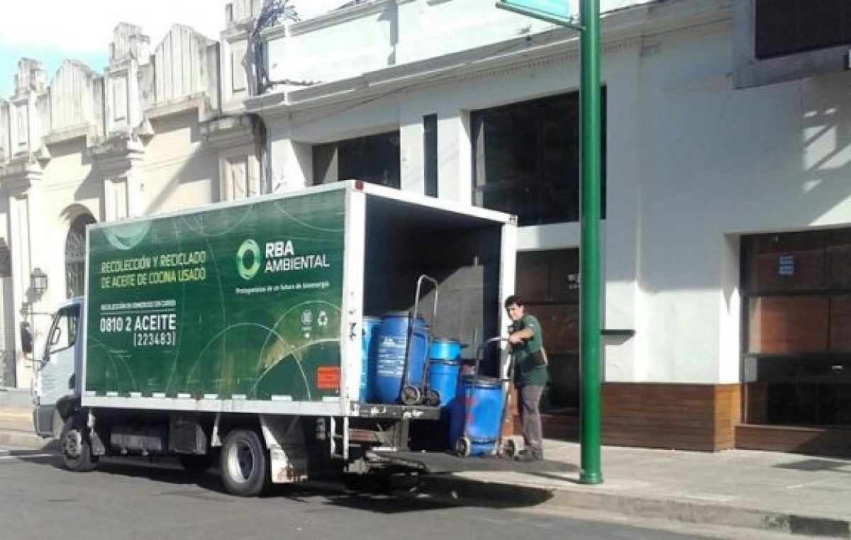 En Concepción del Uruguay comenzarán a recolectar aceite usado
