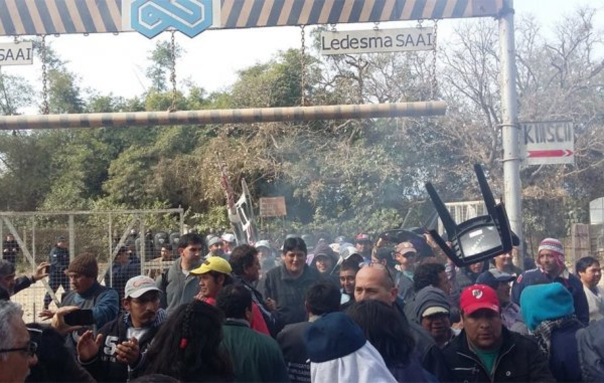 Balas de goma, palazos y gases en Jujuy