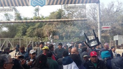 Balas de goma, palazos y gases en Jujuy