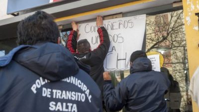 Huelga de hambre en la Subsecretaría de Tránsito de Salta