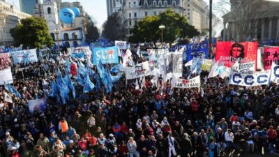 Marcha contra el ajuste y el desempleo