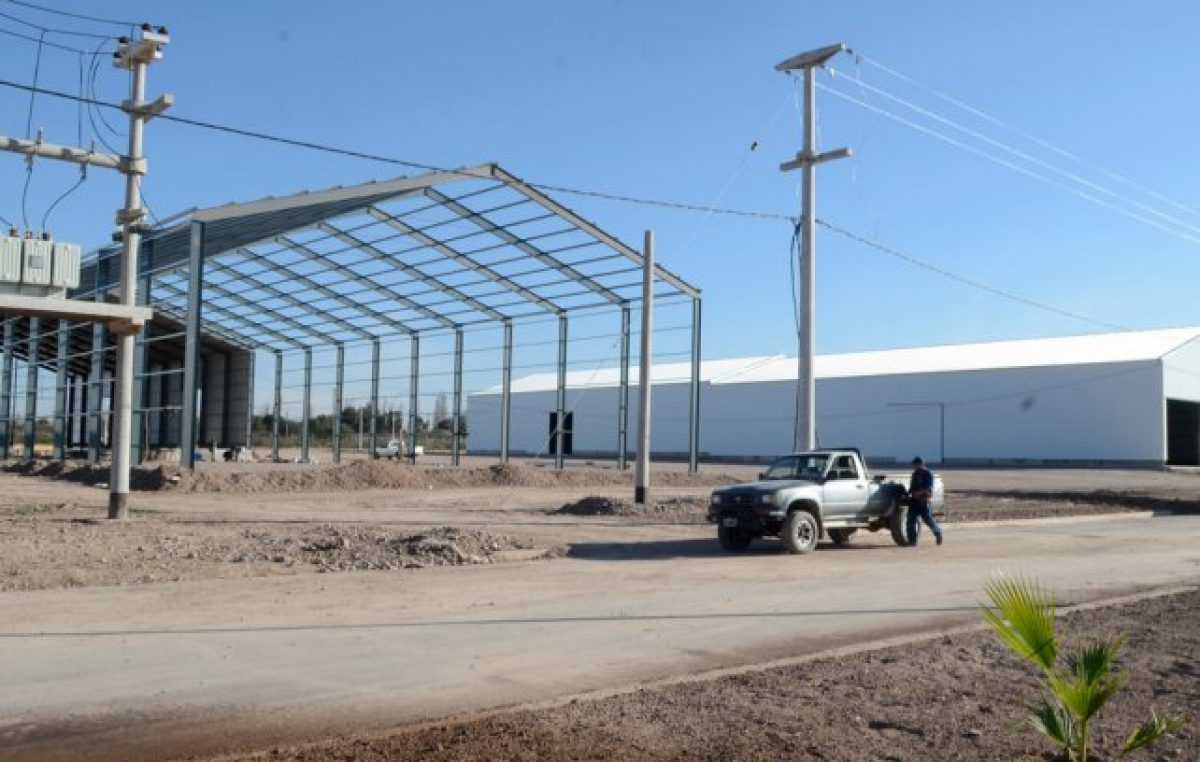 Está todo más que listo para inaugurar el parque industrial de Maipú