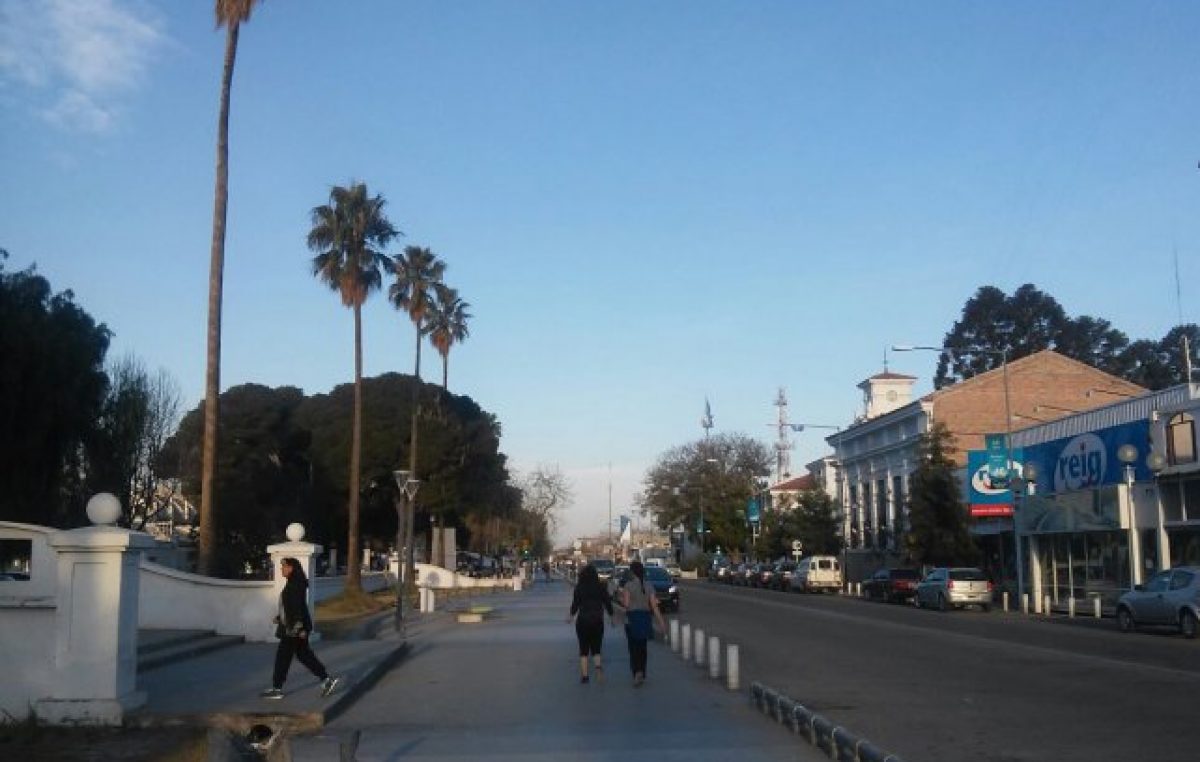 El microcentro de San Martín ahora luce a cielo abierto
