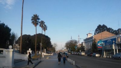 El microcentro de San Martín ahora luce a cielo abierto