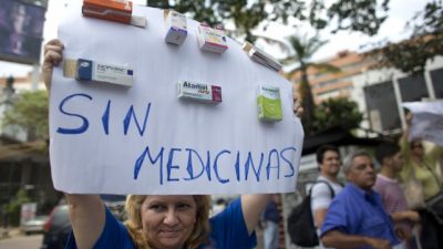 Venezuela: La escasez de medicinas en hospitales llega al 80 por ciento