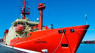 Nueva travesía del buque oceanográfico del Conicet