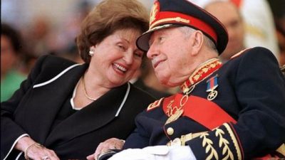 Viuda de Pinochet se desprende patrimonio fiscal
