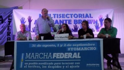 Trabajadores de todo el país se movilizarán a Plaza de Mayo contra los despidos, la pobreza y el tarifazo