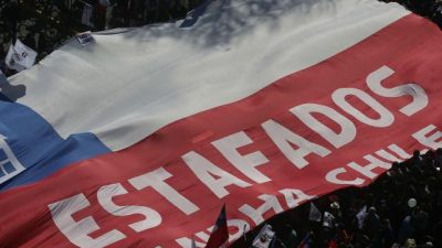 Chile marchó para jubilar un sistema heredado de Pinochet