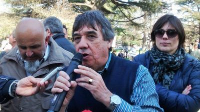 Los gremios municipales de la zona concentraron su bronca en Suárez