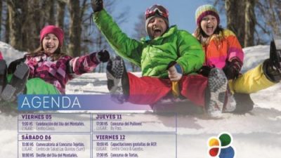 Fiesta de la nieve en Bariloche del 5 al 14 de agosto
