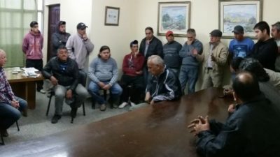 Municipales chacareros reinician hoy las medidas de fuerza