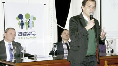 El Presupuesto Participativo en Río Cuarto se pone en marcha el miércoles 31