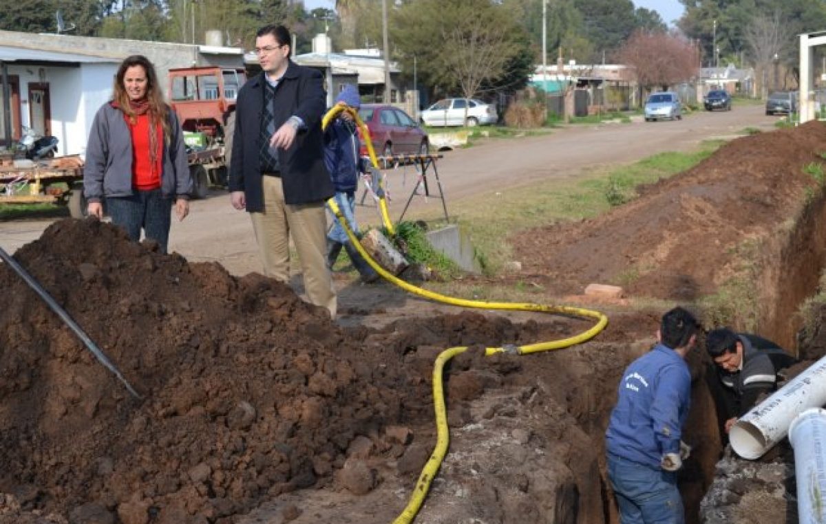 Millonaria inversión en cloacas para Casilda