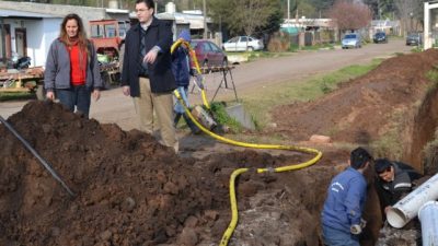 Millonaria inversión en cloacas para Casilda