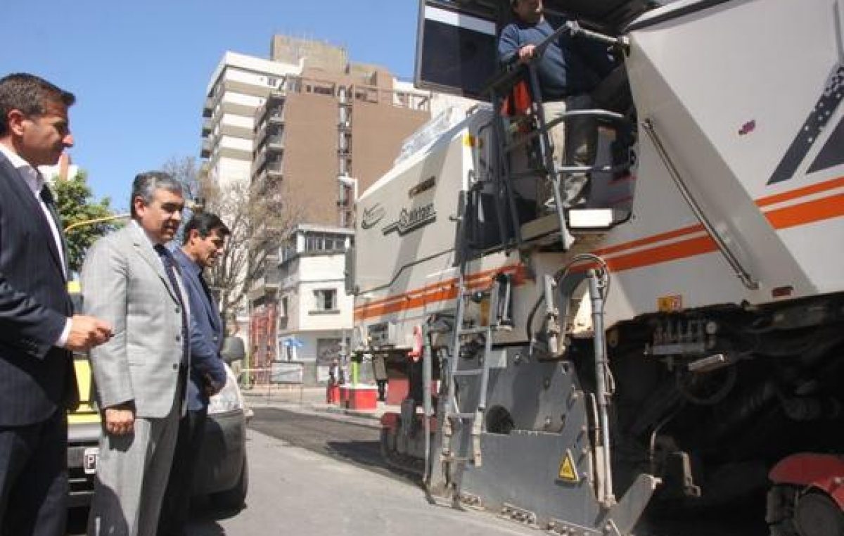 El Municipio de Tucumán  ya repavimentó 13 kilómetros de calles céntricas