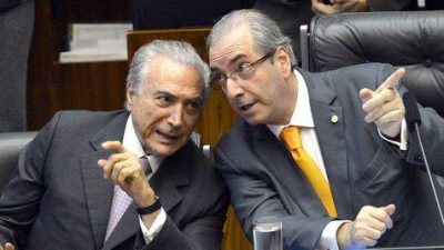 Cunha destituído por corrupto amenaza con contar la conspiración de Temer