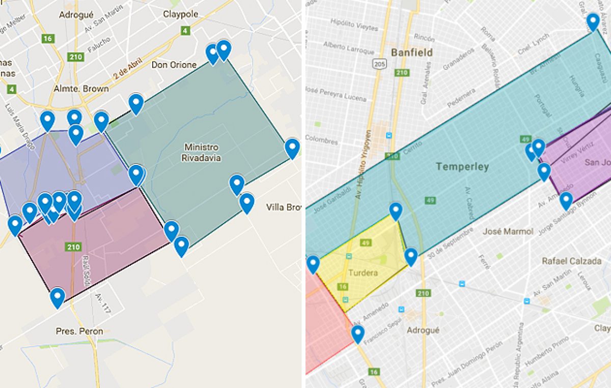 Buenos Aires: Los proyectos de división de municipios en zona Sur