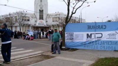 Adolfo Alsina: los municipales advierten con medidas de fuerza