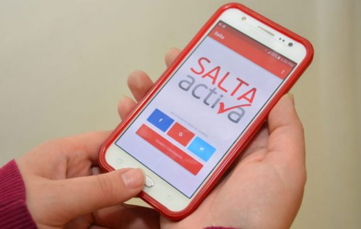 La Municipalidad de Salta recibirá un premio internacional por la aplicación Salta Activa