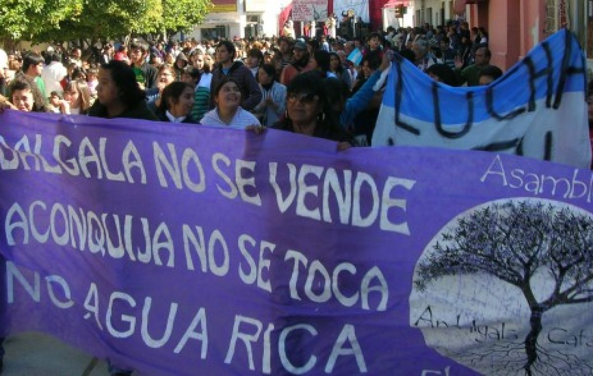 Andalgalá: Un stop a la megaminería