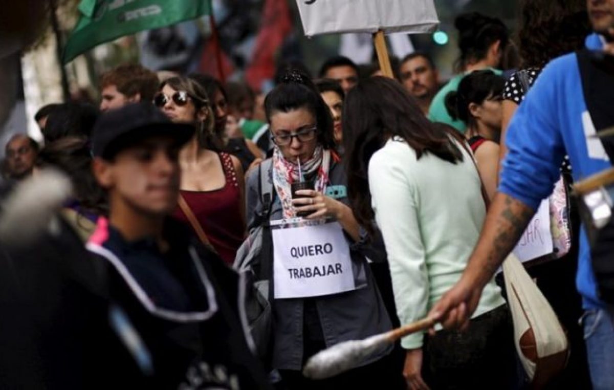 El desempleo es una política federal