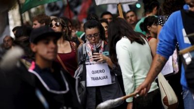 El desempleo es una política federal