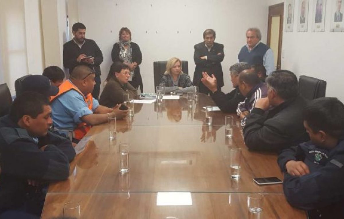 Salta: Frida Fonseca recibió a los trabajadores municipales de tránsito