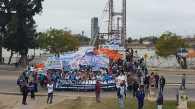Unidos por el mismo reclamo de norte a sur