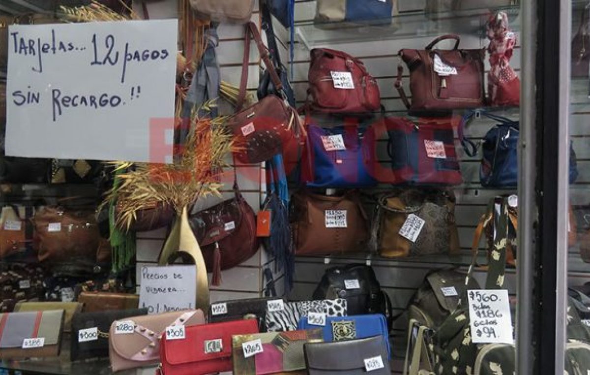 Sostienen que el comercio entrerriano lleva ocho meses con caídas en las ventas