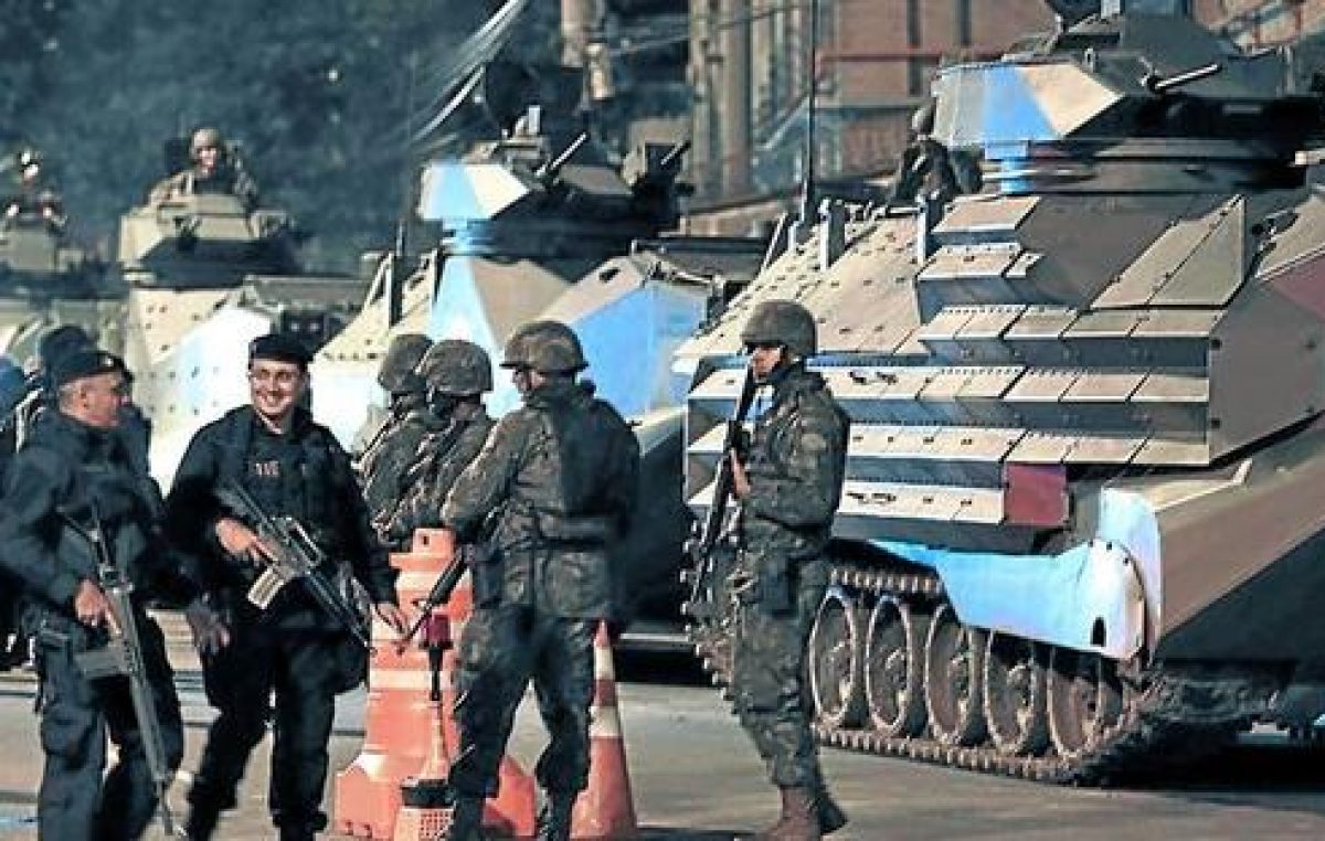 Fuerte despliegue militar en ciudades brasileñas ante ola asesinatos