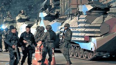 Fuerte despliegue militar en ciudades brasileñas ante ola asesinatos