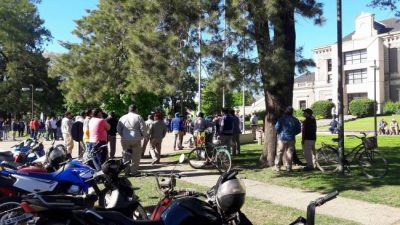 Los Municipales de Gálvez en una histórica jornada de lucha
