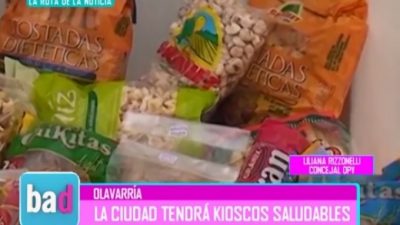 A través de una ordenanza la Ciudad de Olavarría incorporará Kioscos Saludables en las Escuelas