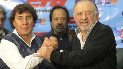 Unidas por el espanto: las dos CTA fijaron jornada de protesta conjunta para noviembre