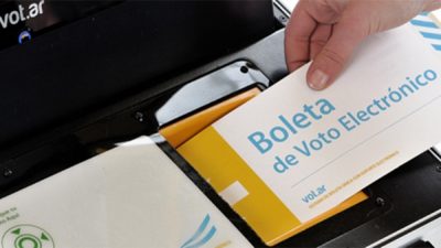 Sistema que huye sirve para la elección
