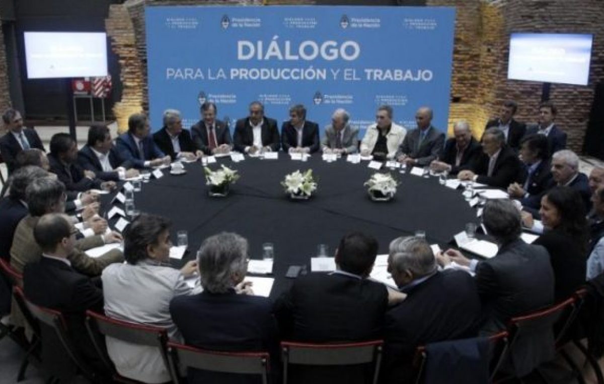 Solo un compromiso de empezar a negociar