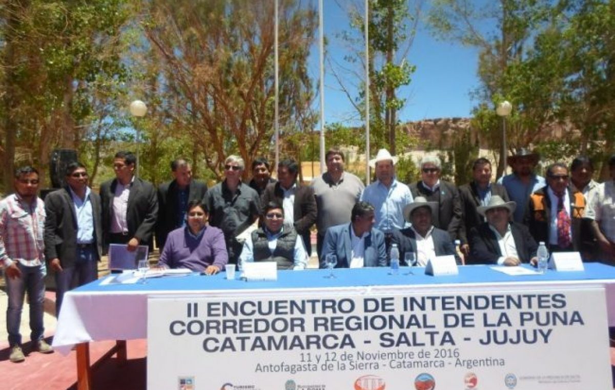 El Corredor de la Puna toma impulso con los intendentes