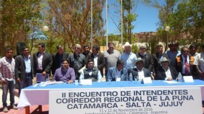 El Corredor de la Puna toma impulso con los intendentes