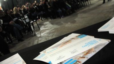 Mil rosarinos se capacitaron en oficios