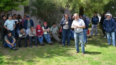 Los municipales de Saavedra, en pie de guerra