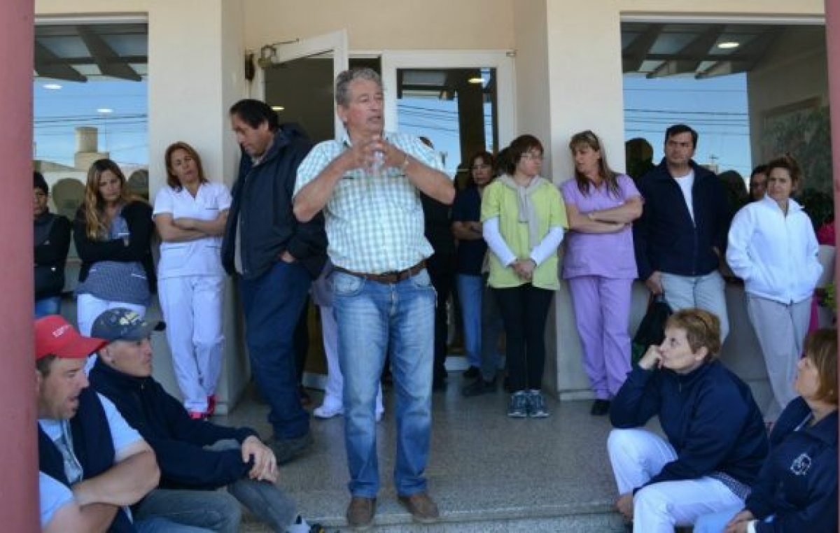 Saavedra: el sindicato municipal ratificó que el paro continúa