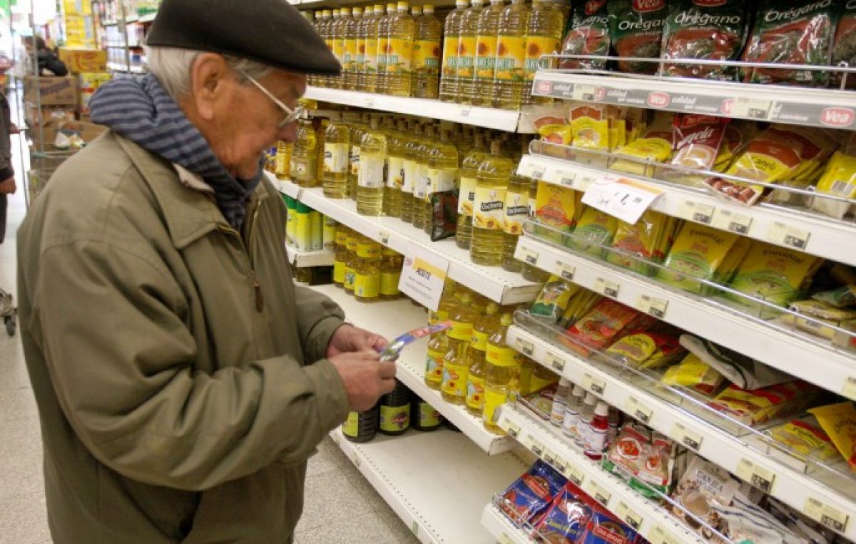 La canasta básica de los jubilados es 46% más cara que hace un año