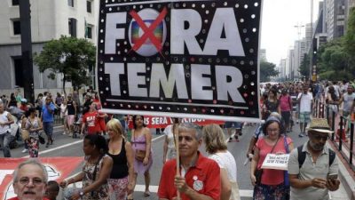 Pidieron el juicio político de Temer en Diputados