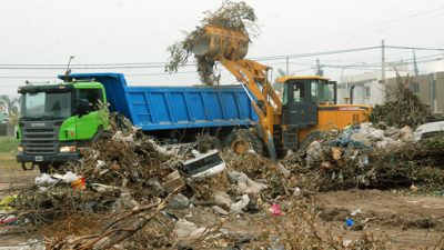 Río Cuarto: Microbasurales en las costas del río, un mal difícil de solucionar