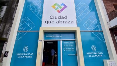 La Plata inauguró un nuevo parador para personas en situación de calle