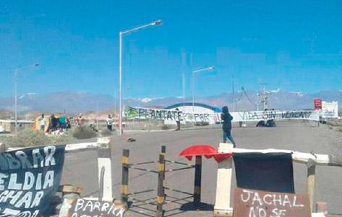 La mano dura llegó a los reclamos antimineros