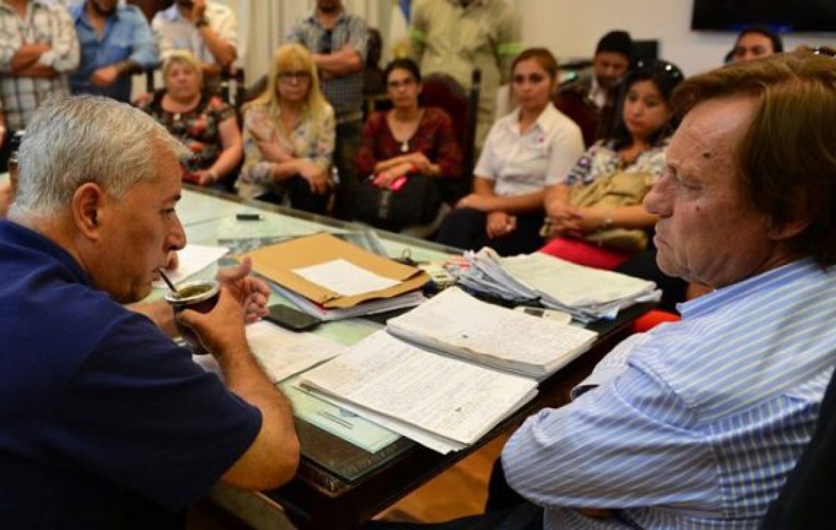 Las nuevas autoridades del Suoyem se reunieron con el Intendente de Paraná