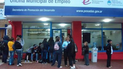 La Oficina Municipal de Empleo de Posadas gestionó 300 puestos de trabajo durante el 2016